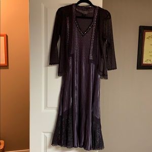 Beautiful, Komarov two piece evening dress